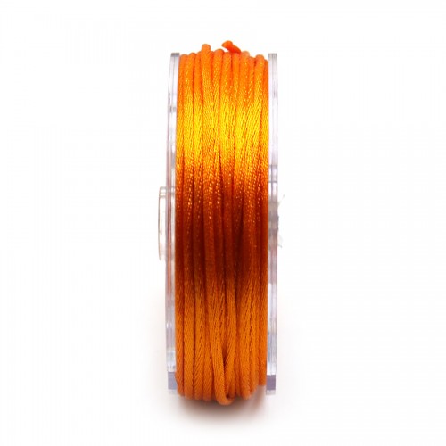 Cuerda de cola de rata naranja1,5mm x 25m