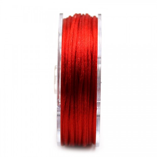 Cordón cola de rata rojo 1,5mm x 25m