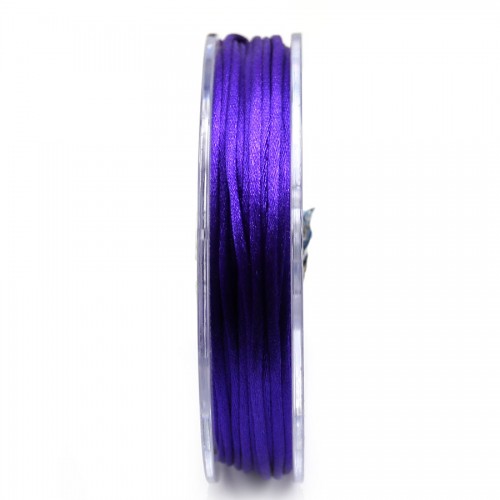 Rattail cord lilac 2mm x 25m