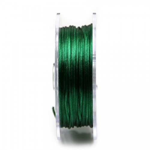 Rattail cord green 1.0mm x 25m