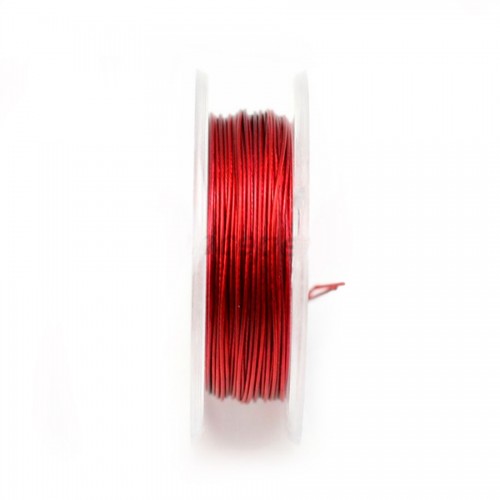 Filo rosso a 7 conduttori 0,45 mm x 10 m