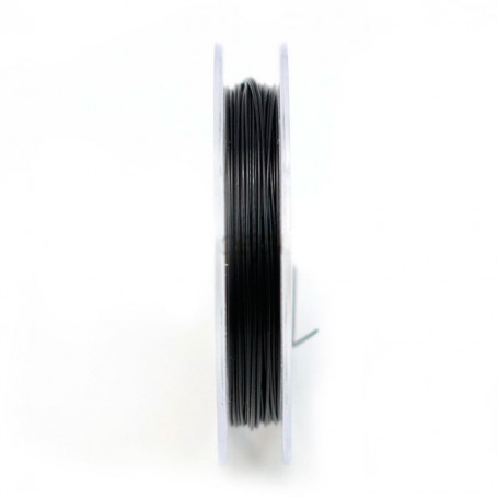 Bead Stringing Wire black 0.45mm x 10m
