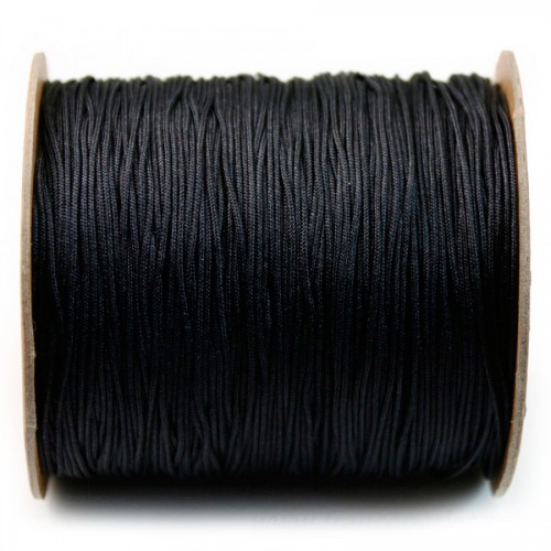 Black thread polyester 1mm x 2m