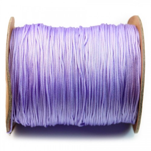 Lilac polyester thread 1 mm x 2 m