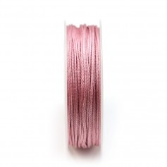 Iridescent dark pink polyester thread 1.5mm x 15m