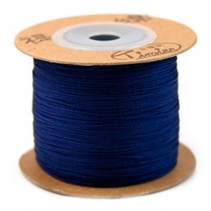 Dark bleu Thread polyester 0.5mm x 5 m