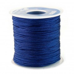 bleu marine Thread polyester 0.8mm x 100 m