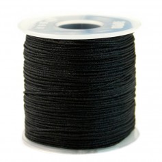 black Thread polyester 0.8mm X 5 m