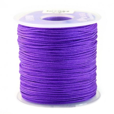 Fil polyester violet 0.8mm x 5m