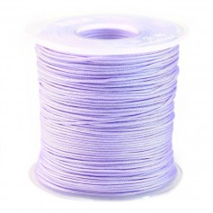 Fil polyester violet lilas 0.8mm x 5m