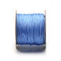 Polyester thread, in sky blue color, in size of 0.8mm x 100m