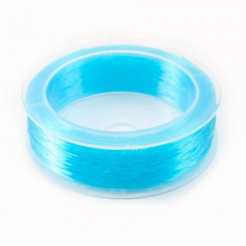 Fil élastique bleu 0.5mm x 100m 