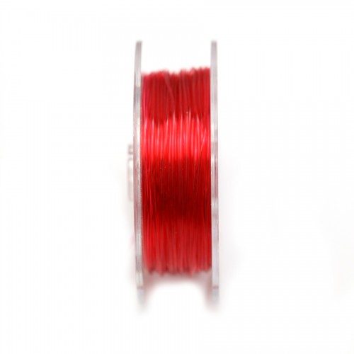 Filo elastico rosso 1,0 mm x 25 m