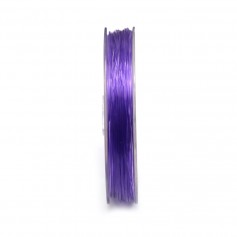 Elastischer Faden violett 1.0mm x 25m