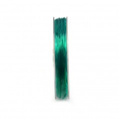 Fil élastique vert 1.0mm x 25m