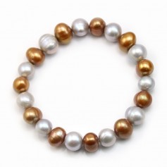 Freshwater pearl bracelet multicolor x 1pc