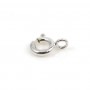 925 sterling silver spring ring clasp 6mm x 1pc