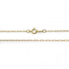 Gold Filled thin chain 45cm x 1pc