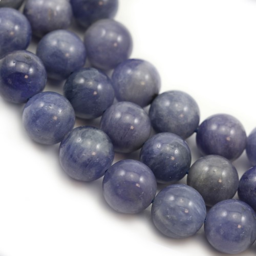 Tanzanite round beads 4mm x 40cm