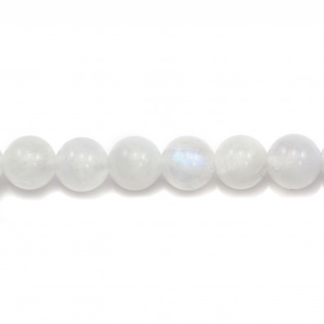 Moonstone, in round shape, in size of 6mm x 6 pcs
