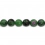 Ruby Zoisite Rond 8mm x 40cm