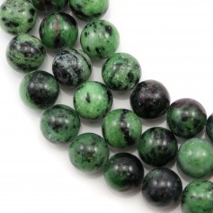 Ruby Zoisite Rond 10mm x 40cm
