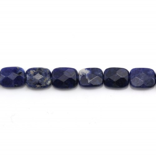 Sapphire faceted Conical x 1pc