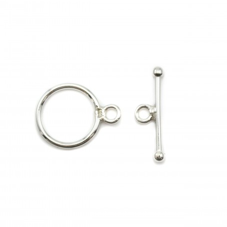 925 sterling silver toggle clasp 13mm x 1pc