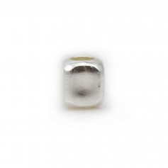 Cubo espaçador de 2mm prata 925 x 10pcs