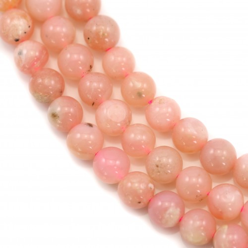 Opale rosa pallido rotondo 4 mm x 40 cm