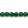 Green Agate round 10mm x 40cm