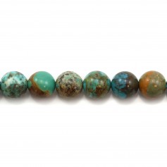 Turquoise ronde 8mm x 1pc