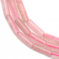 Pink quartz tube 4*13mm X 40cm 