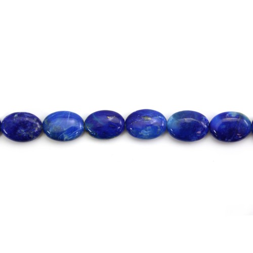 Lapis lazuli ovale 10x14mm x 4pcs