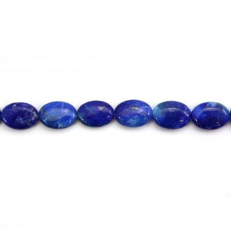 Lapis lazuli oval 12x16mm x 1pc
