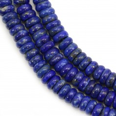 Lapis lazuli roundel 5mm x 40cm