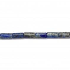 Lapis-Lazuli Röhre 4x8mm x 4St