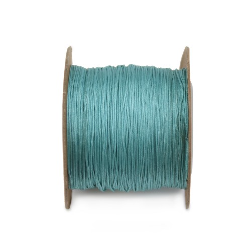 Fil polyester vert turquoise 0.5 mm x 180m