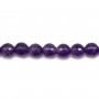 Amethyst Faceted Round 8mm x 40cm