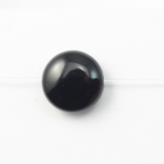Schwarzer Achat Rund 4mm x 20 Perlen