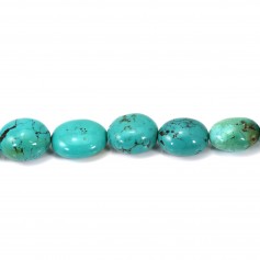 Turquoise oval 22-28* 27-35mm