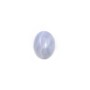 Cabochon de calcédoine bleu, de forme ovale, 4 * 6mm x 4pcs