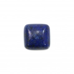 Cabochon lapis lazuli, square shape, 10mm x 1pc