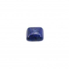Square lapis lazuli cabochon 8mm x 1pc