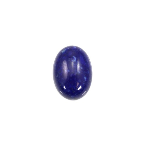 Cabochon lapis lazuli ovale 10*14mm x 1pc