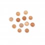 Cabochon of sunstone, in oval shape 8x10mm x 1pc
