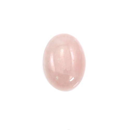 Cabochon ovale di quarzo rosa 12x16 mm x 2 pezzi