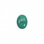 Cabochon Turquoise Oval 8x10mm x 1pc
