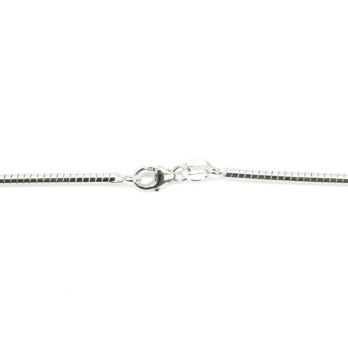 Necklace omega 1mm Silver 925 x 45cm