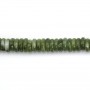 Southern Jade rondelle Heishi 2x6mm x 39cm